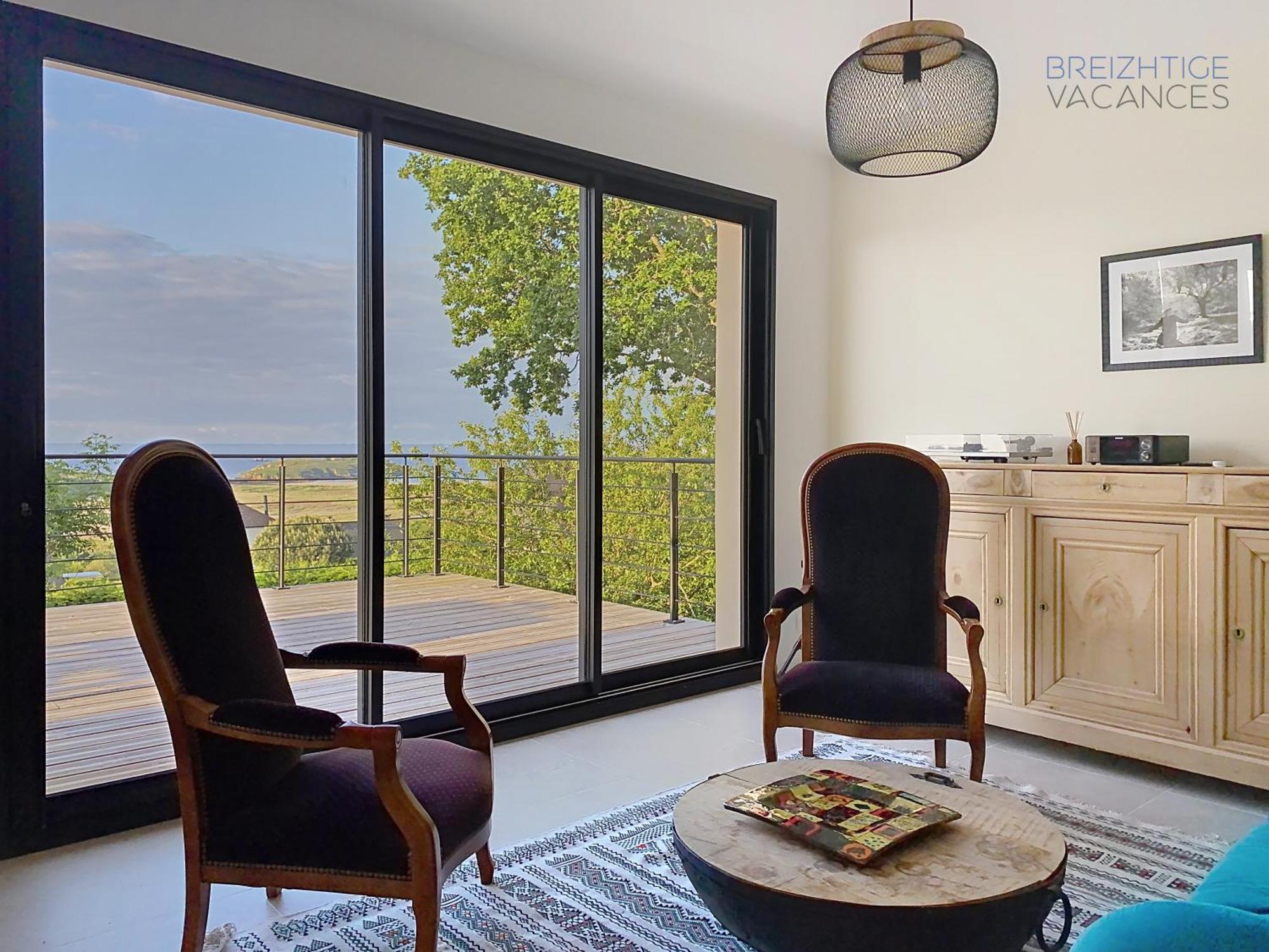 Maison Anemone - Vue Mer - Crozon, Bretagne Exteriör bild
