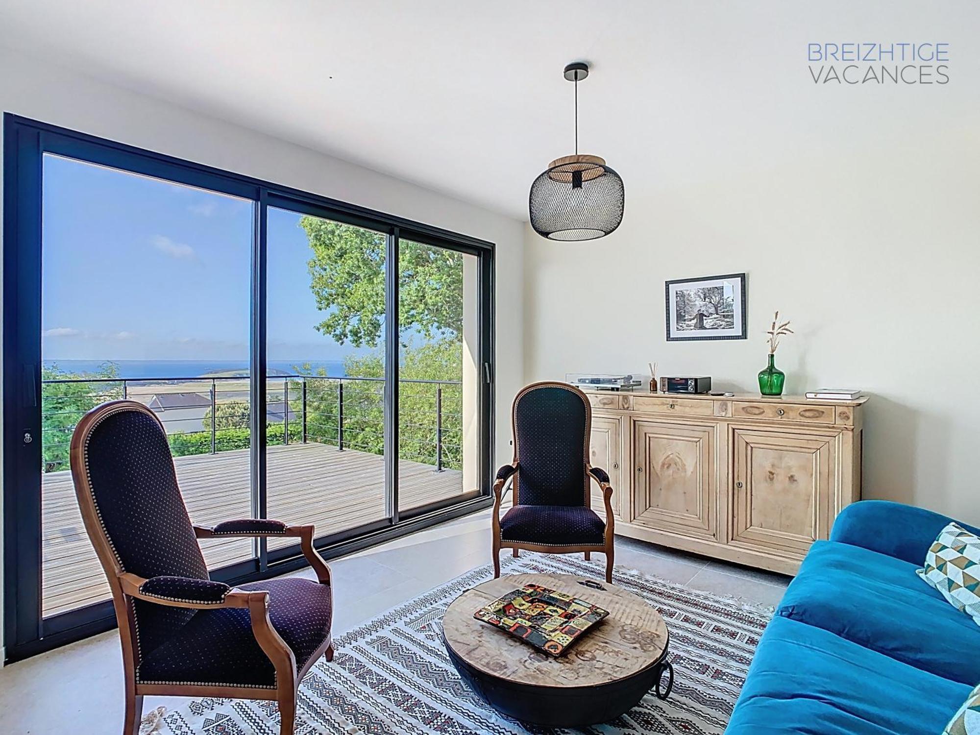 Maison Anemone - Vue Mer - Crozon, Bretagne Exteriör bild